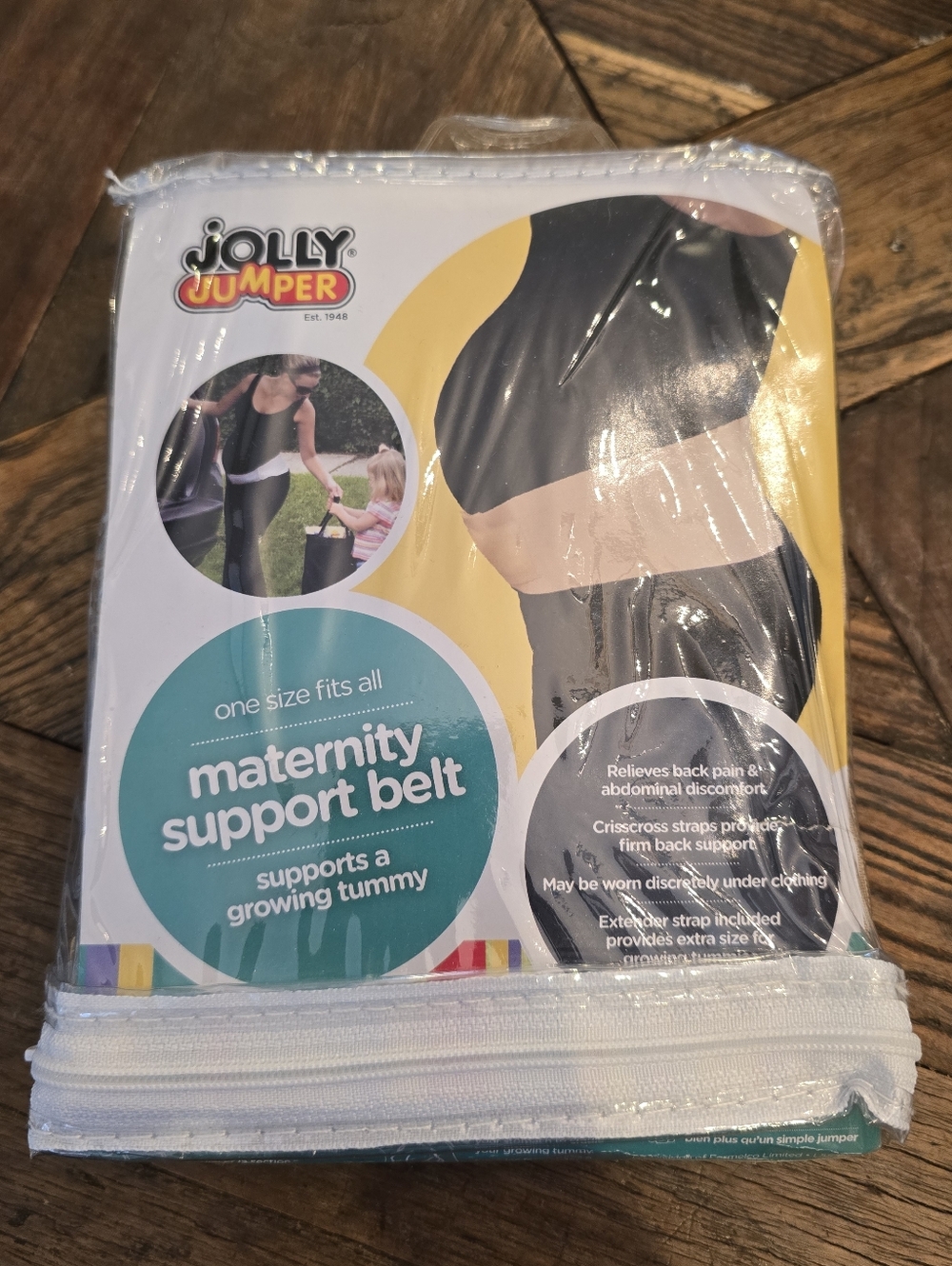 Jolly Jumper Maternity Support Belt - Nude Tan Like New